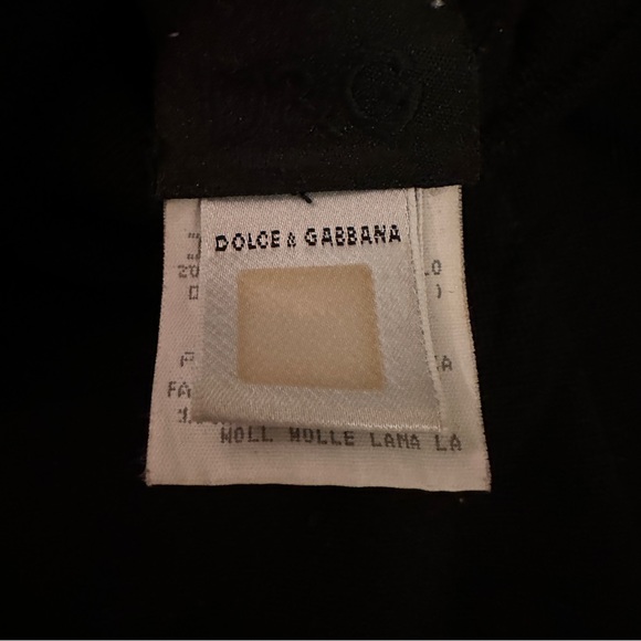 Dolce & Gabbana cropped turtleneck wool sweater XS S - Picture 5 of 5